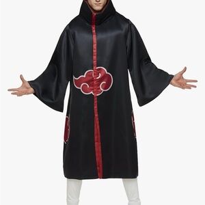 Naruto Anime Unisex Cloak. Like New Condition except Zipper Needs Fixing